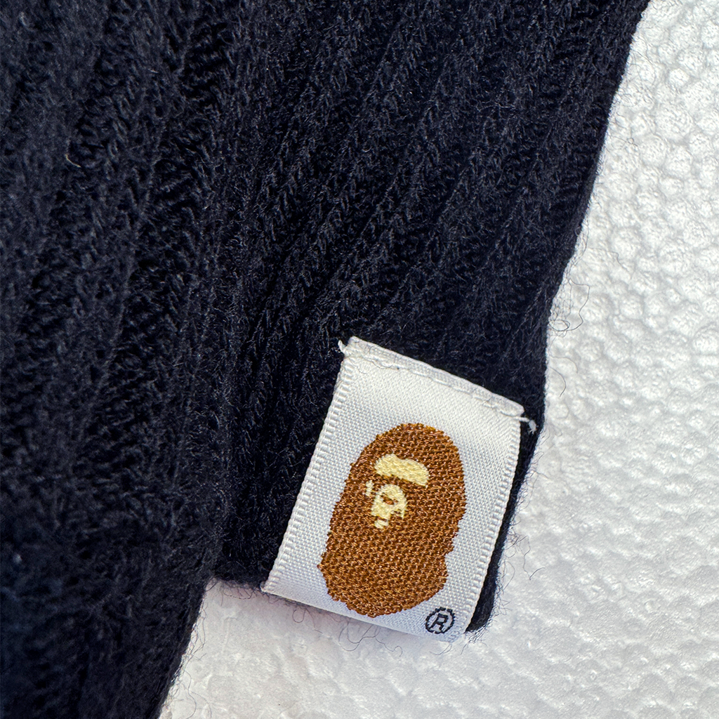 BAPE Star Oversize Hairy Hoodie (L)