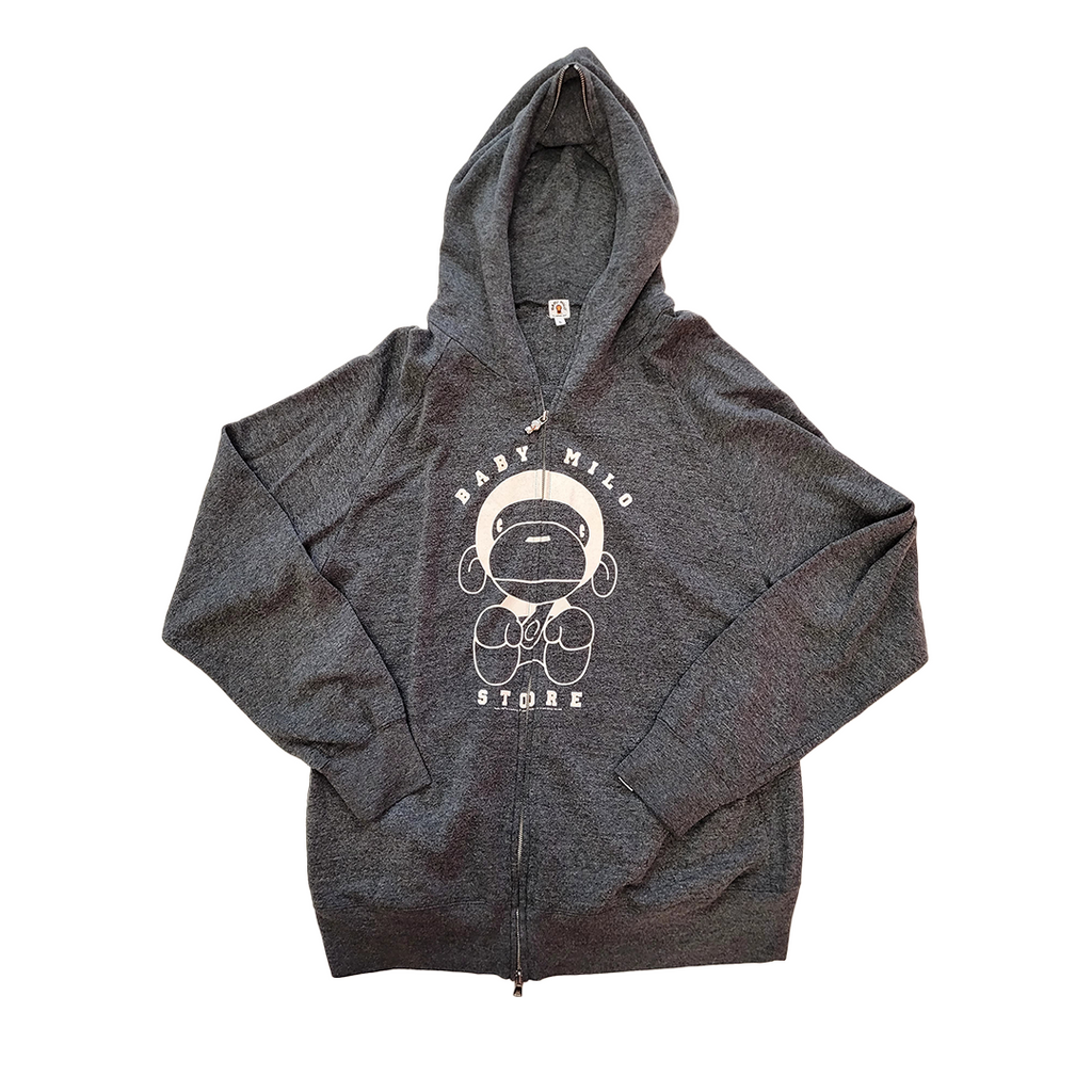 BAPE Baby Milo Store Full Zip Grey (L)
