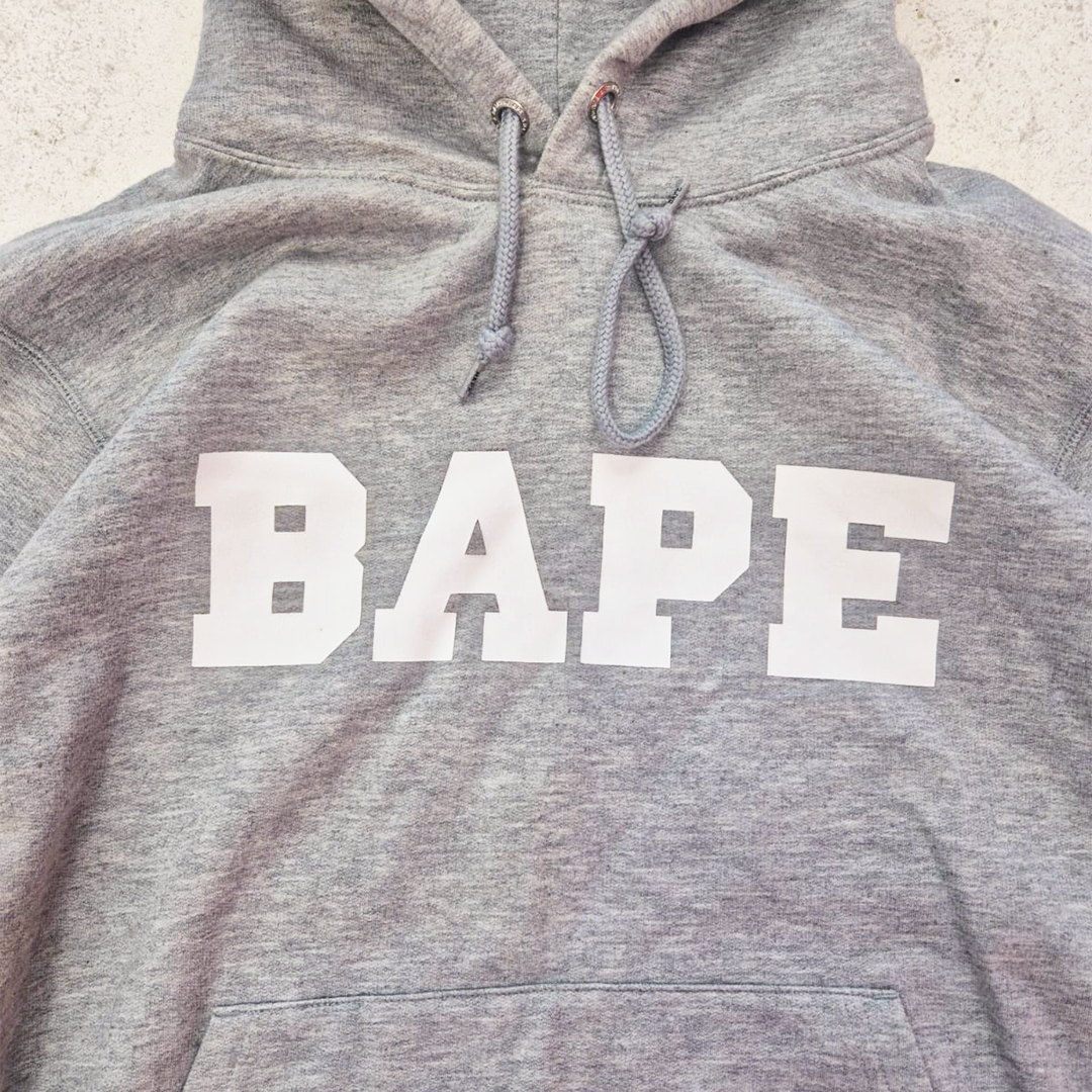BAPE Grey Light Hoodie (L)