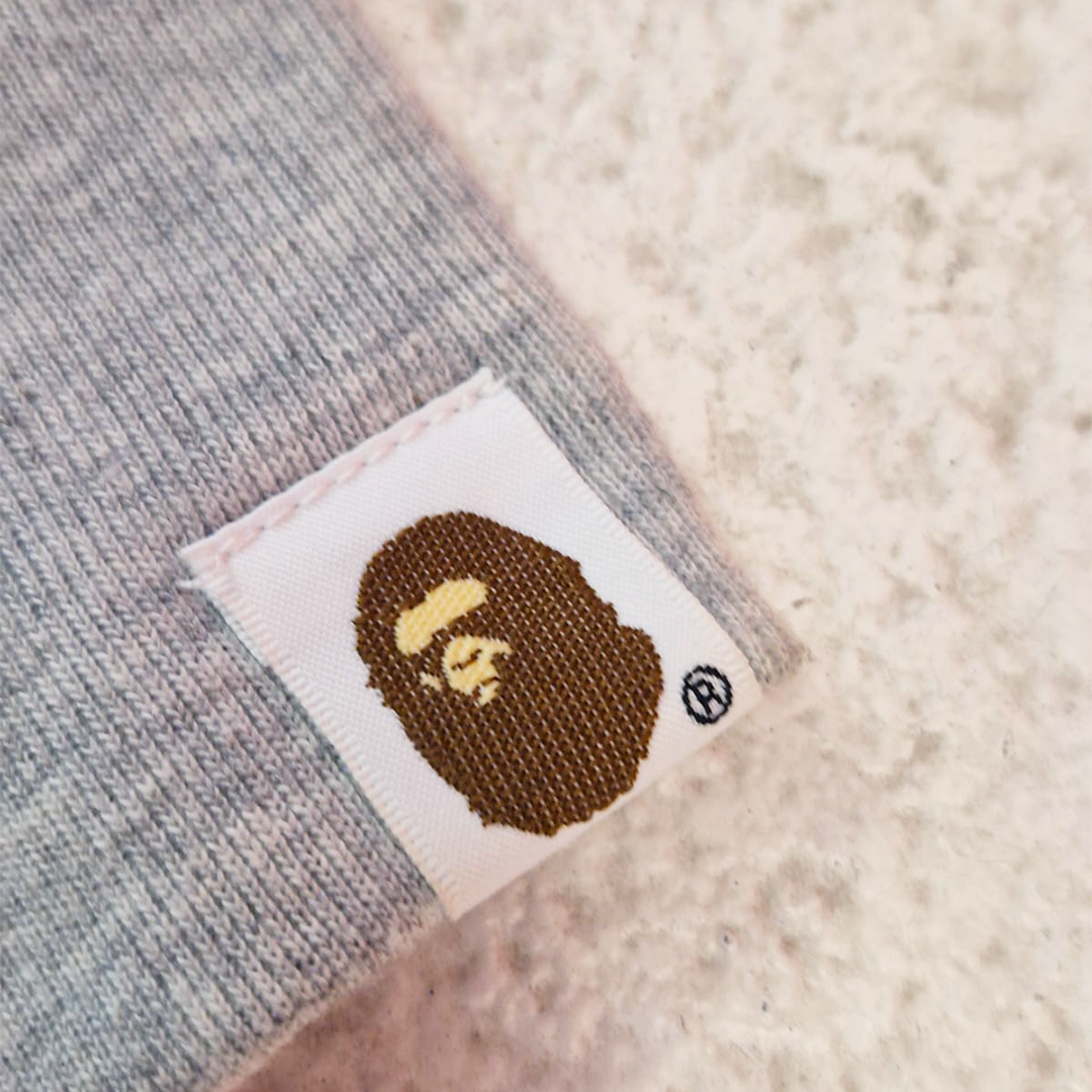 BAPE Grey Light Hoodie (L)