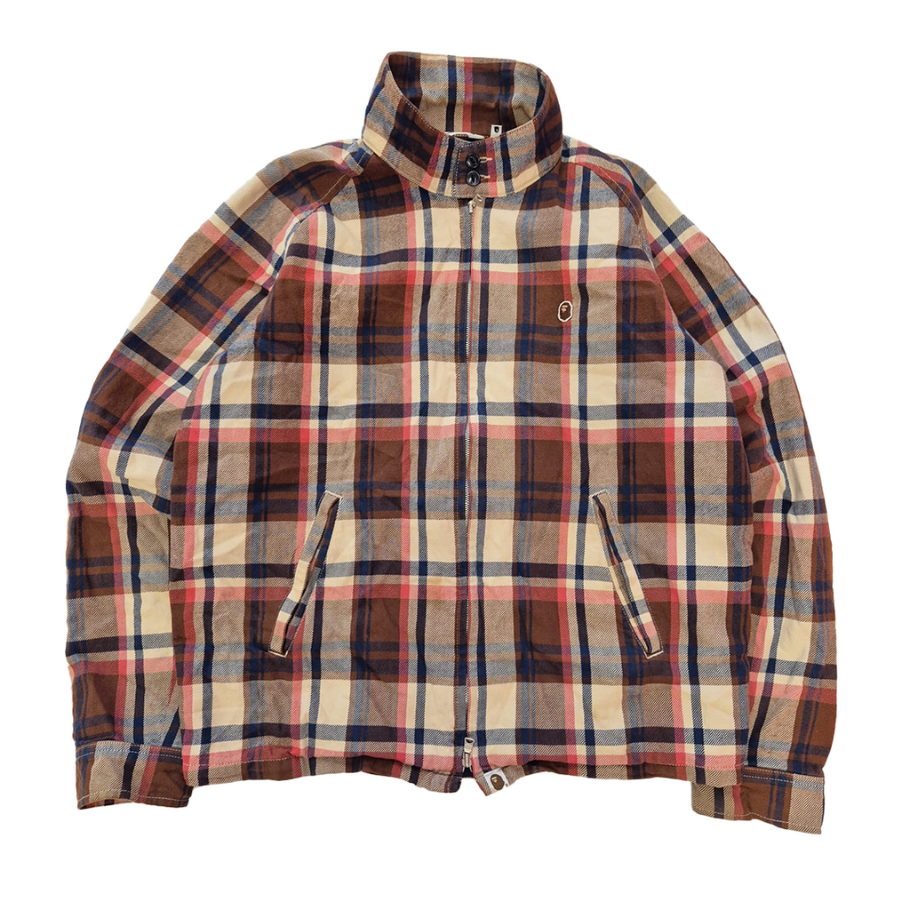 A Bathing Ape Checkered Jacket (XL)