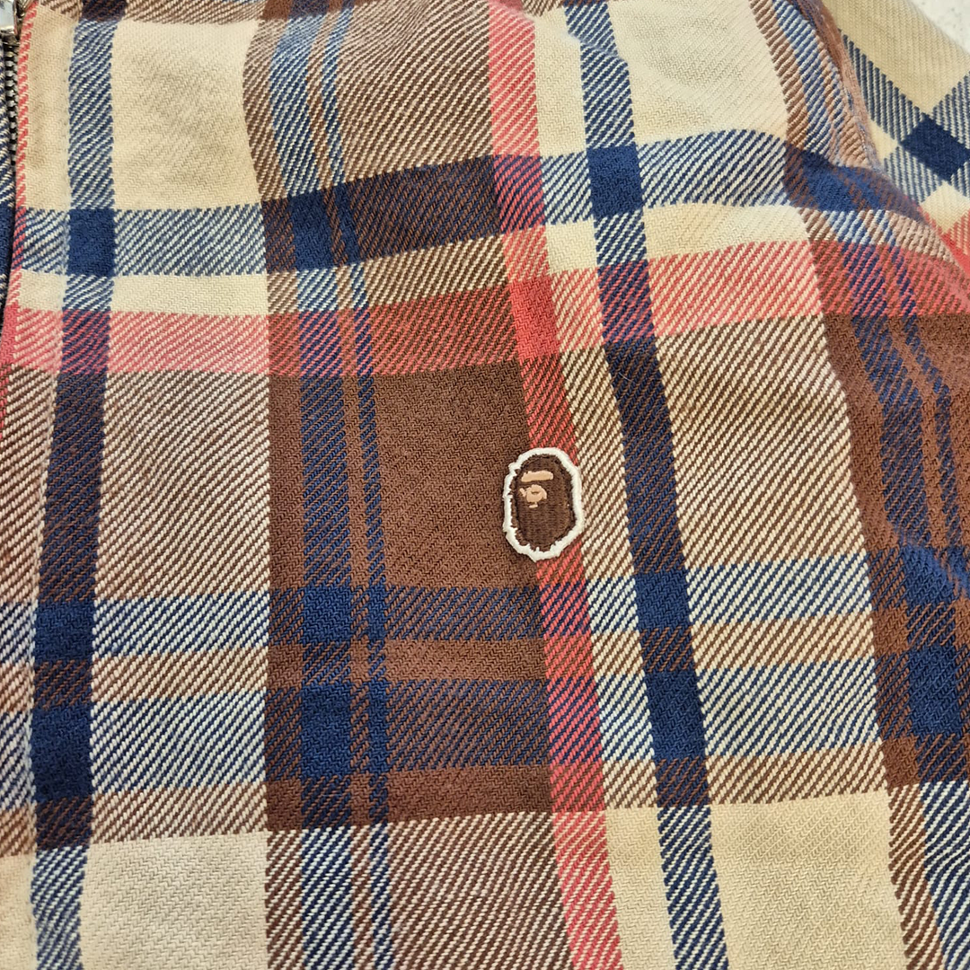 A Bathing Ape Checkered Jacket (XL)