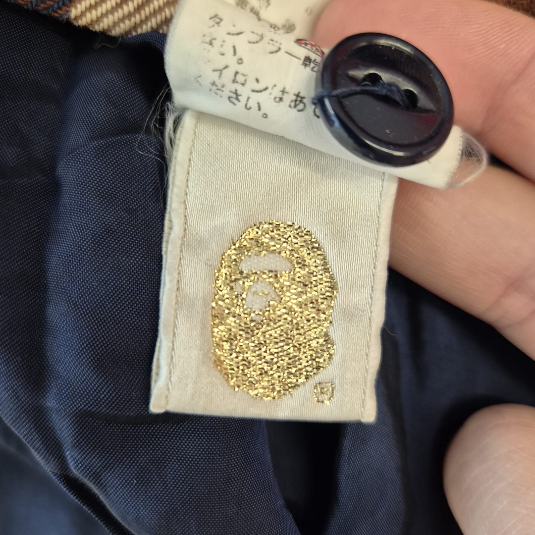 A Bathing Ape Checkered Jacket (XL)