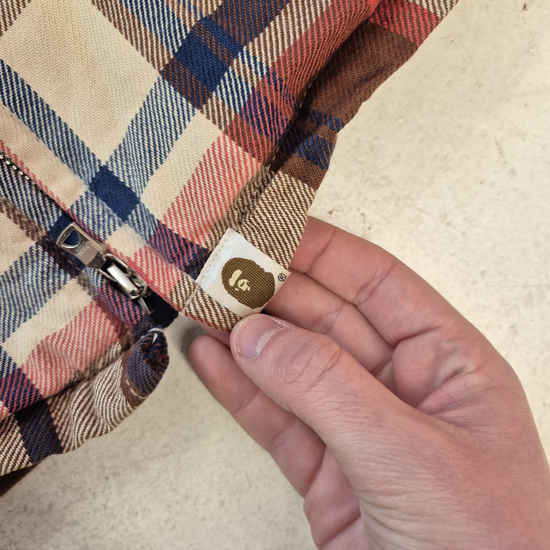 A Bathing Ape Checkered Jacket (XL)