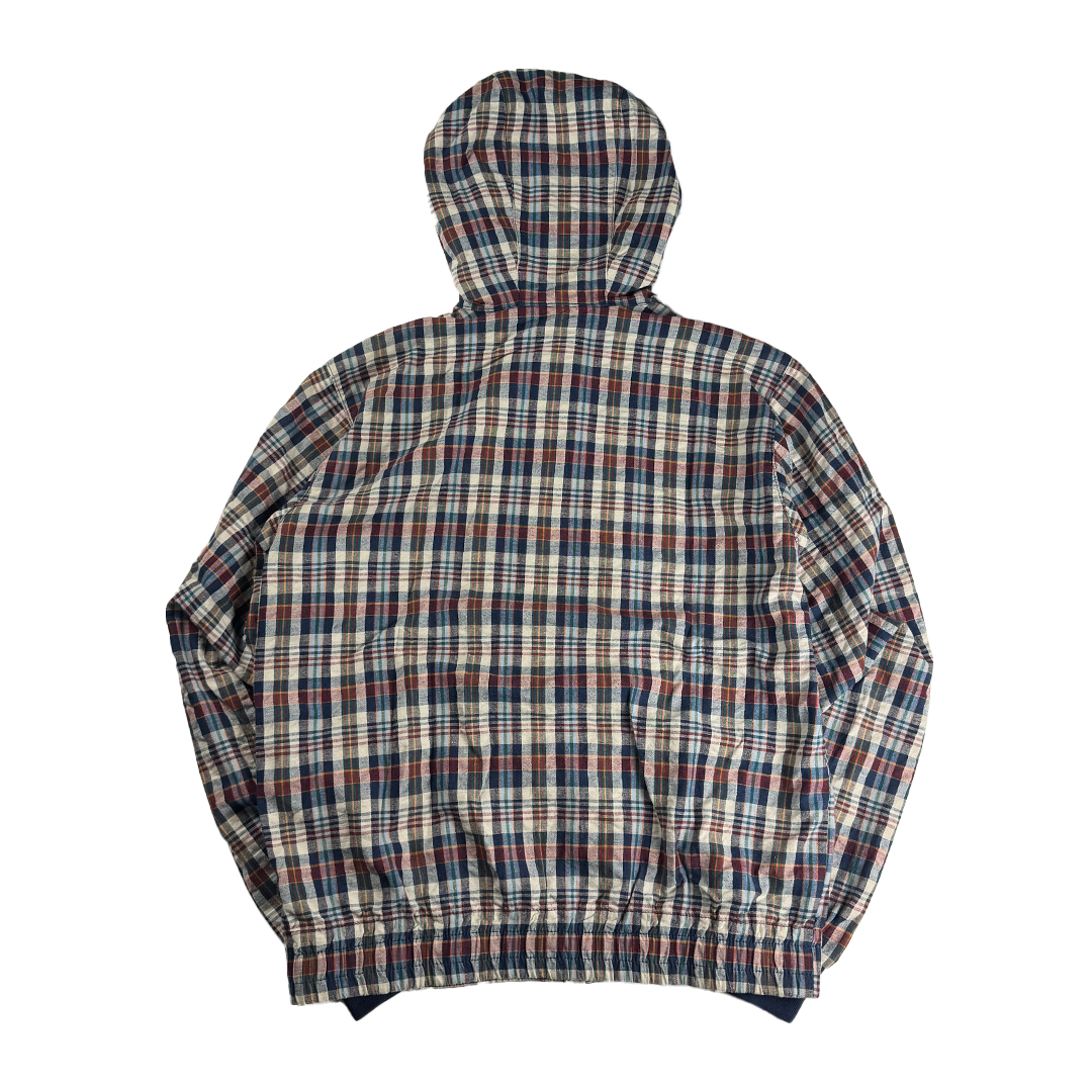 BAPE Check Windbreaker Jacket (S)