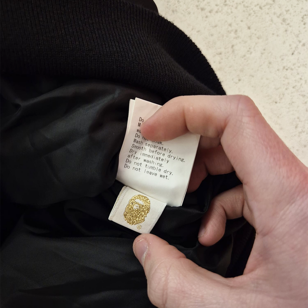 BAPE Black MA-1 Bomber Jacket (XL)
