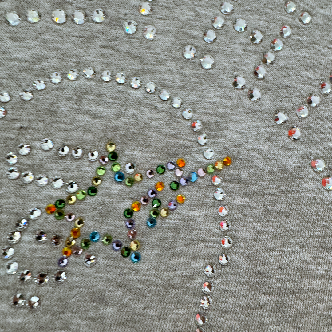 BAPE College Jewel Gems Grey Tee (L)