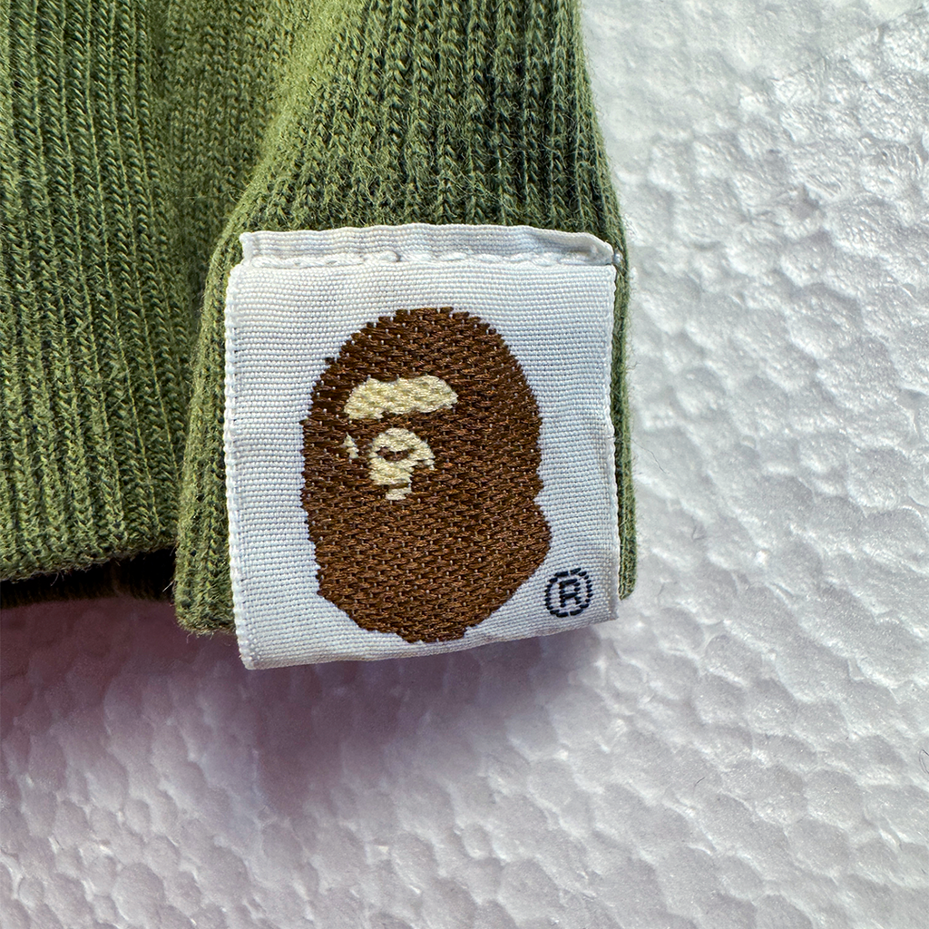 BAPE Camo Crystal Stone Relaxed Fit Vintage Sweater (M)