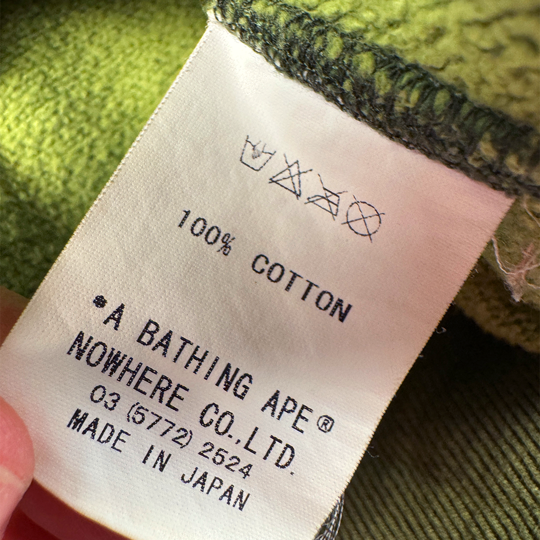 BAPE Camo Crystal Stone Relaxed Fit Vintage Sweater (M)