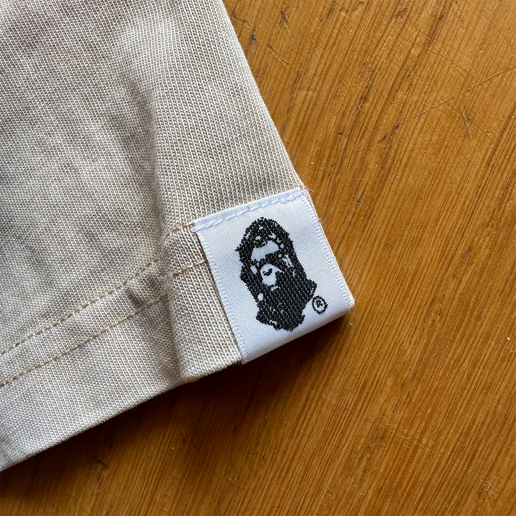 BAPE x Kid Super Beige Oversized Tee (M)