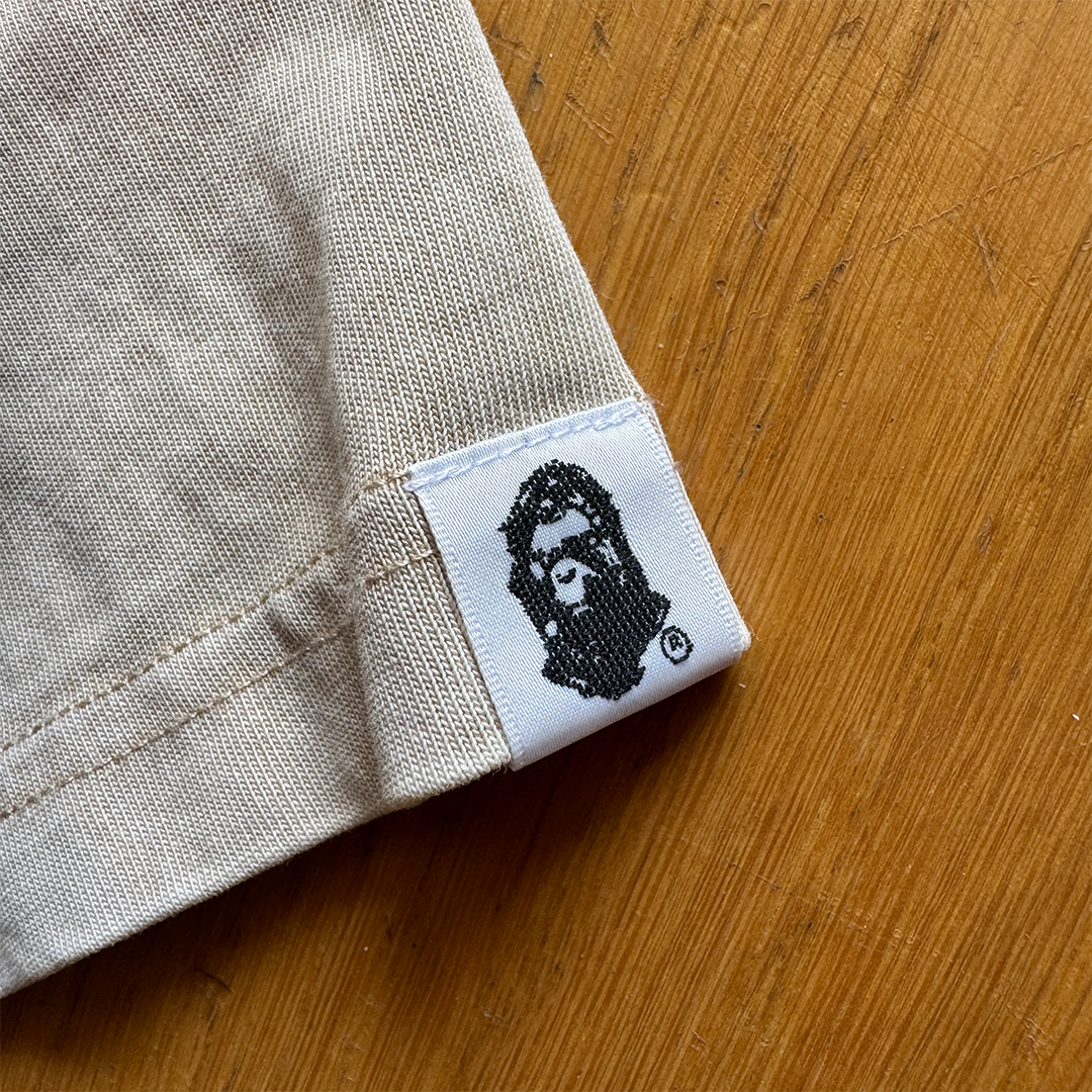 BAPE x Kid Super Beige Oversized Tee (M)