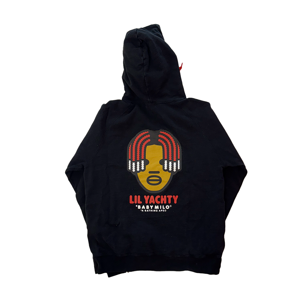 BAPE Baby Milo x Lil Yachty Black Hoodie (2XL)