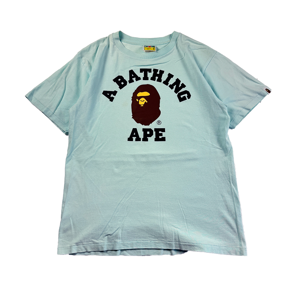 BAPE College Mint Tee (S)