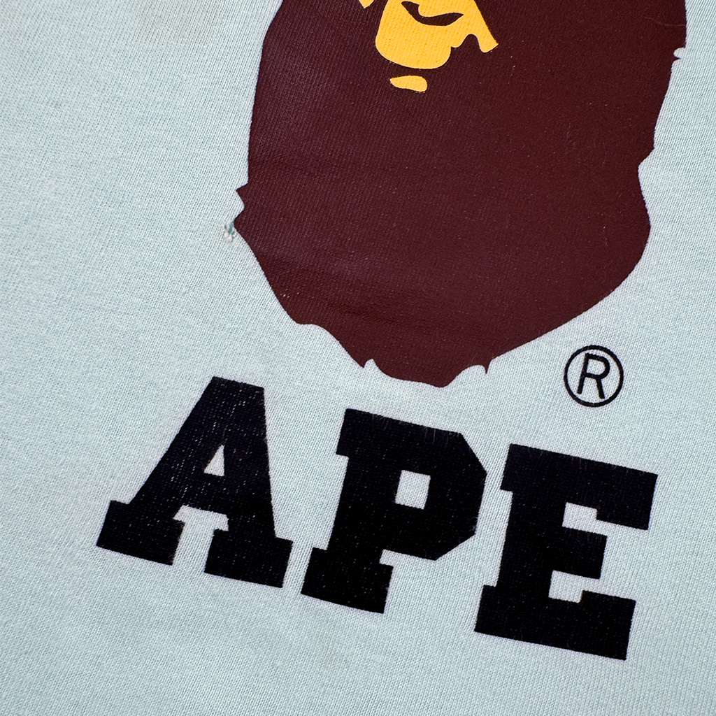 BAPE College Mint Tee (S)
