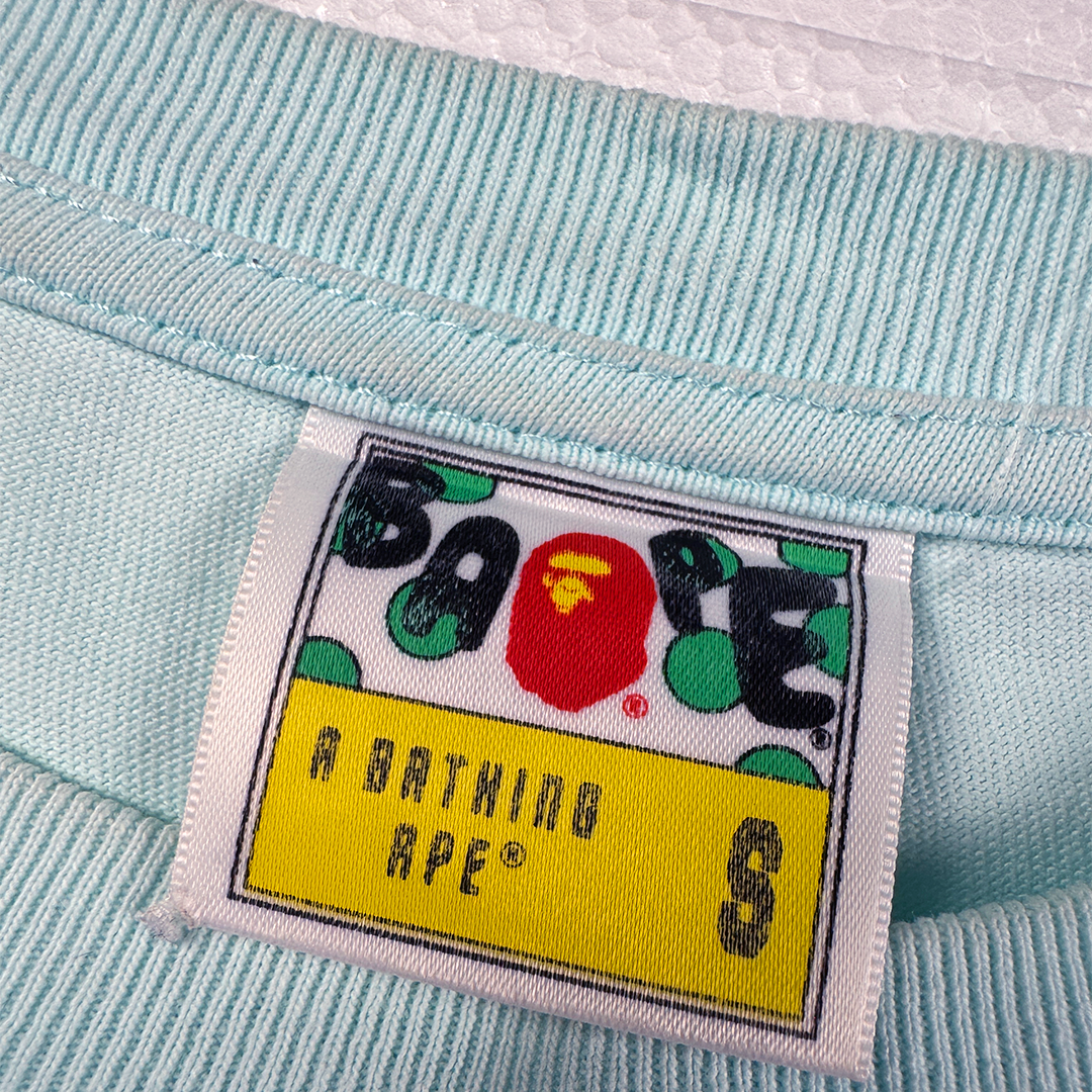 BAPE College Mint Tee (S)