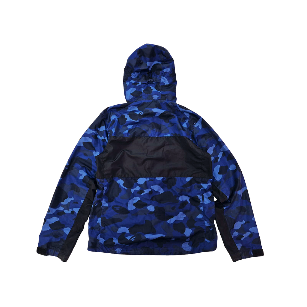 BAPE Camo Blue Mountain Jacket (M)
