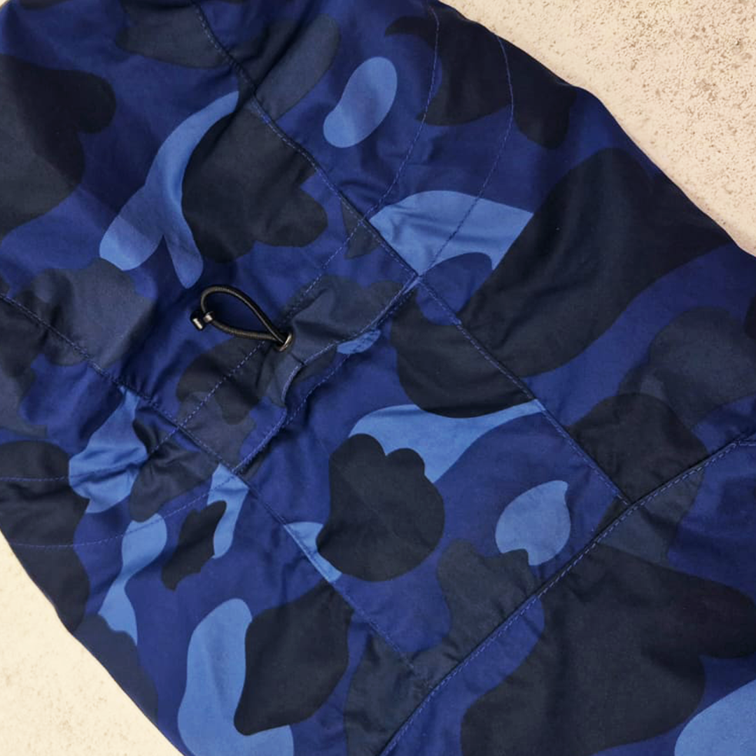 BAPE Camo Blue Mountain Jacket (M)