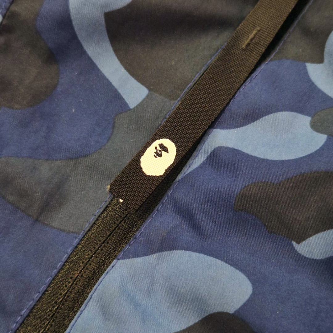 BAPE Camo Blue Mountain Jacket (M)