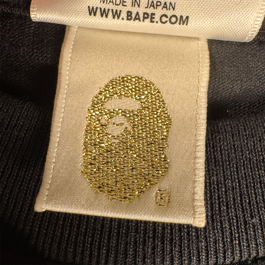 BAPE Baby Milo Orange Black Tee (L)