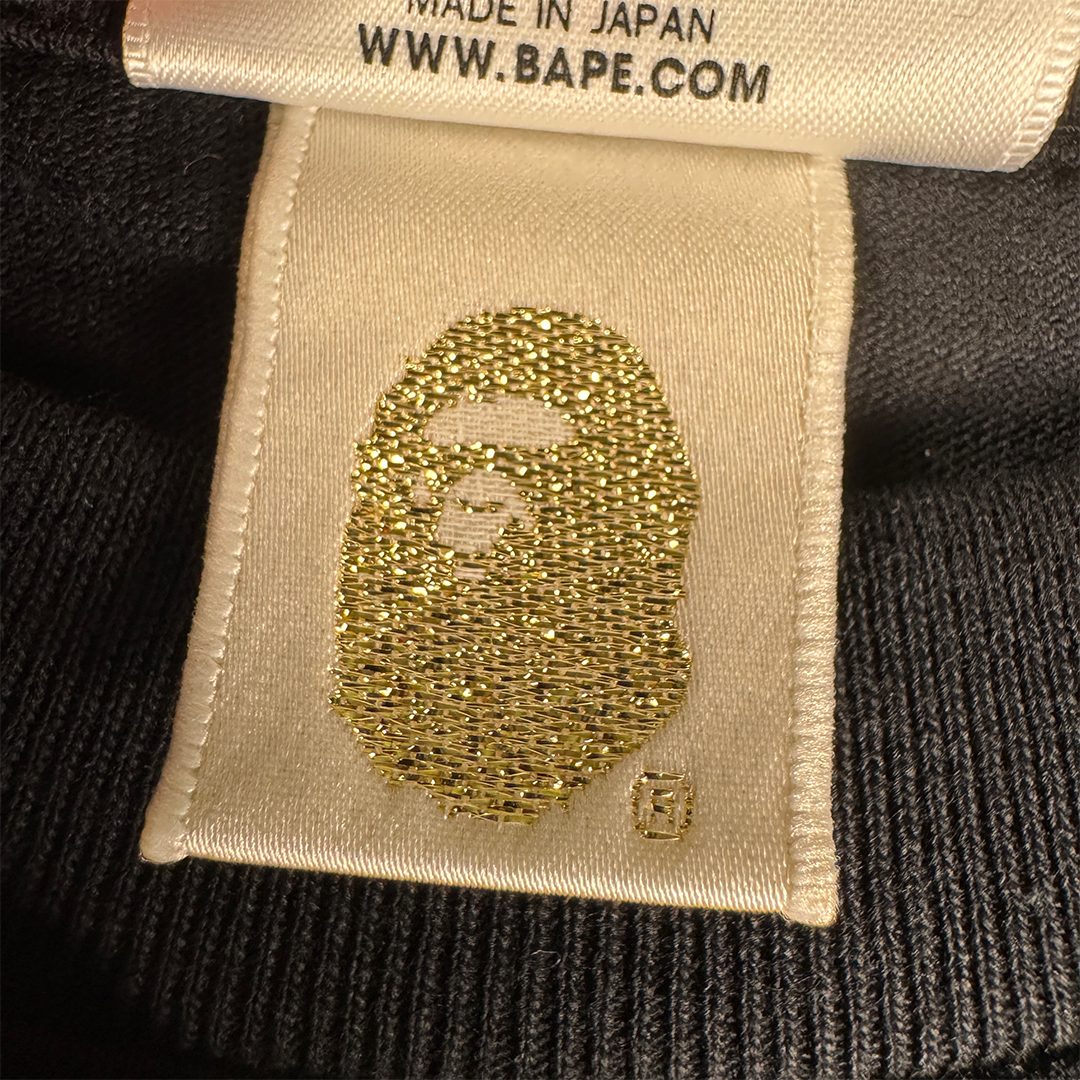 BAPE Baby Milo Orange Black Tee (L)