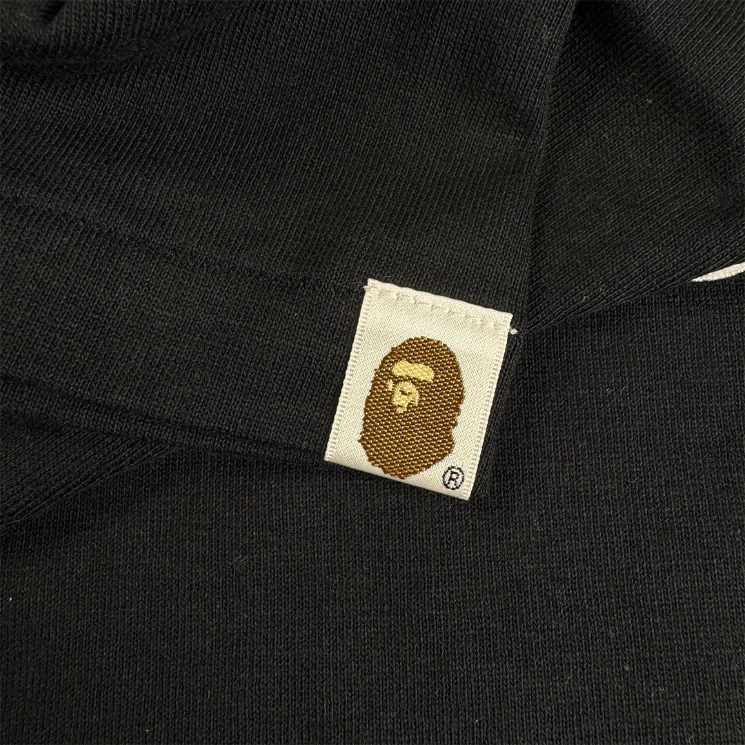 BAPE Baby Milo Orange Black Tee (L)