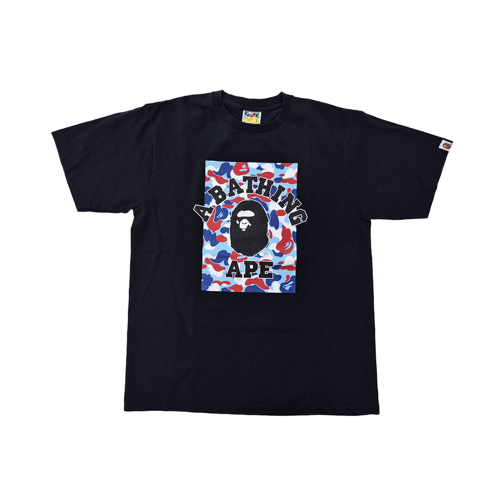 BAPE 2th Anniversary Paris Store Exclusive Black Tee (L)