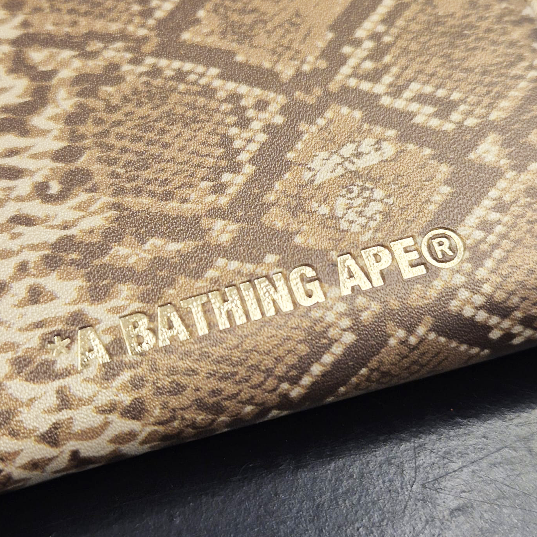 BAPE Snakeskin Mini Wallet