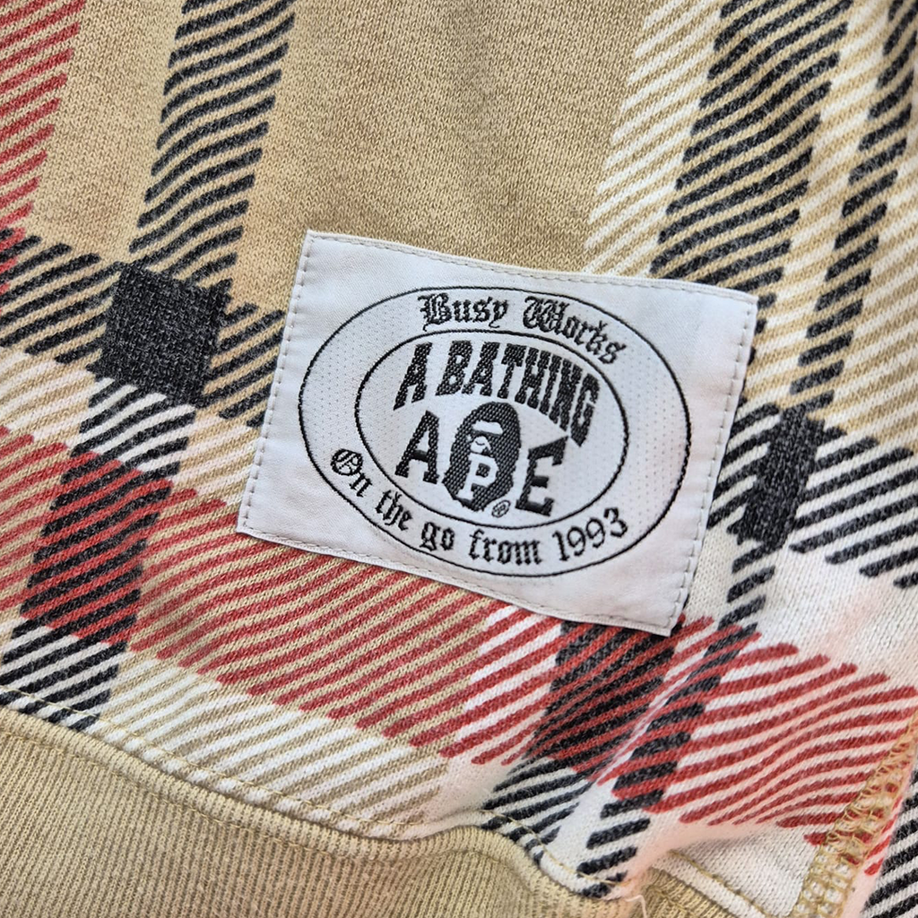 BAPE Plaid Sweater (S)