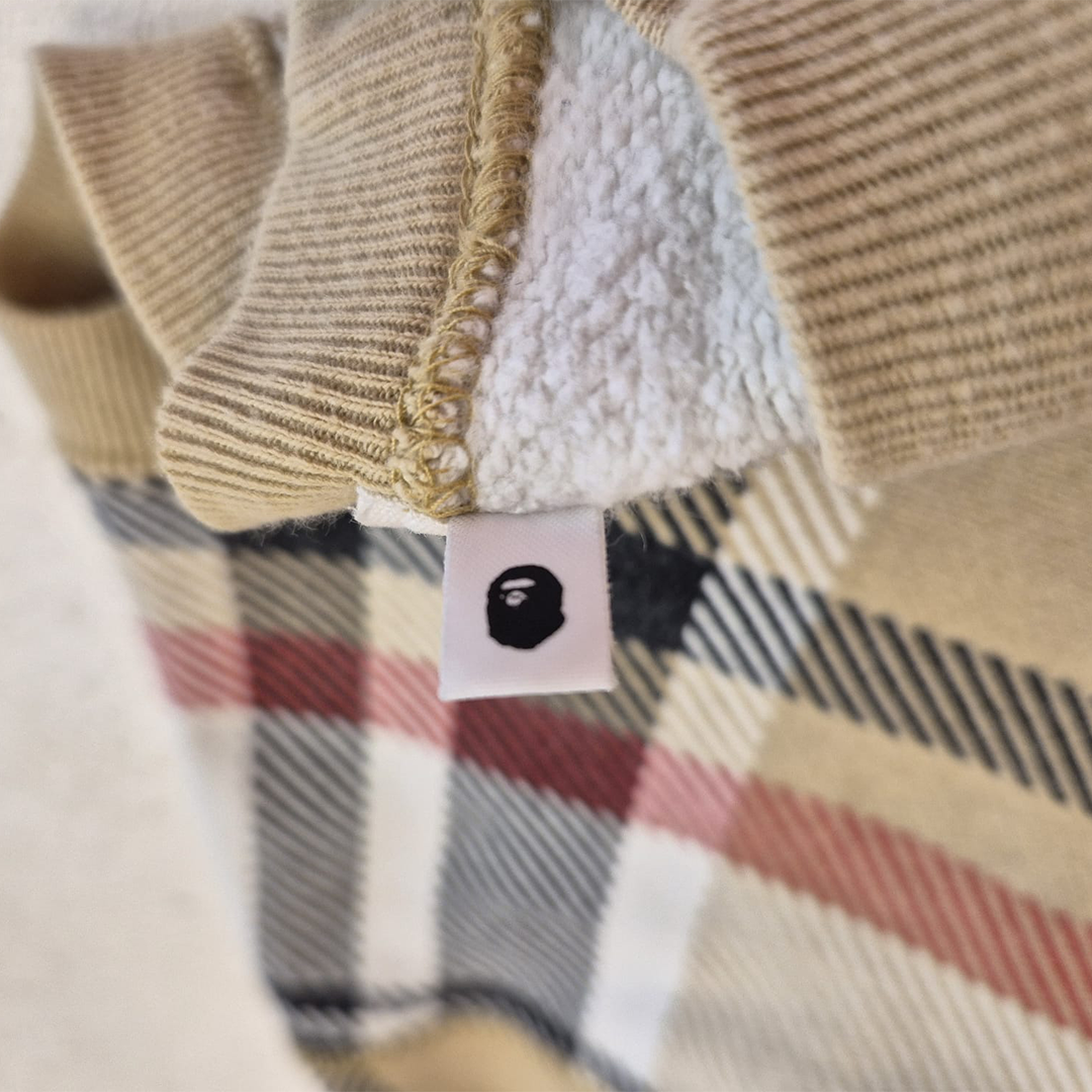 BAPE Plaid Sweater (S)