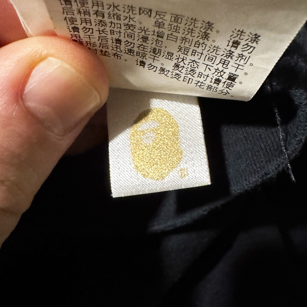 BAPE x Pokemon Gengar Baby Milo Black Tee (Ladies S)