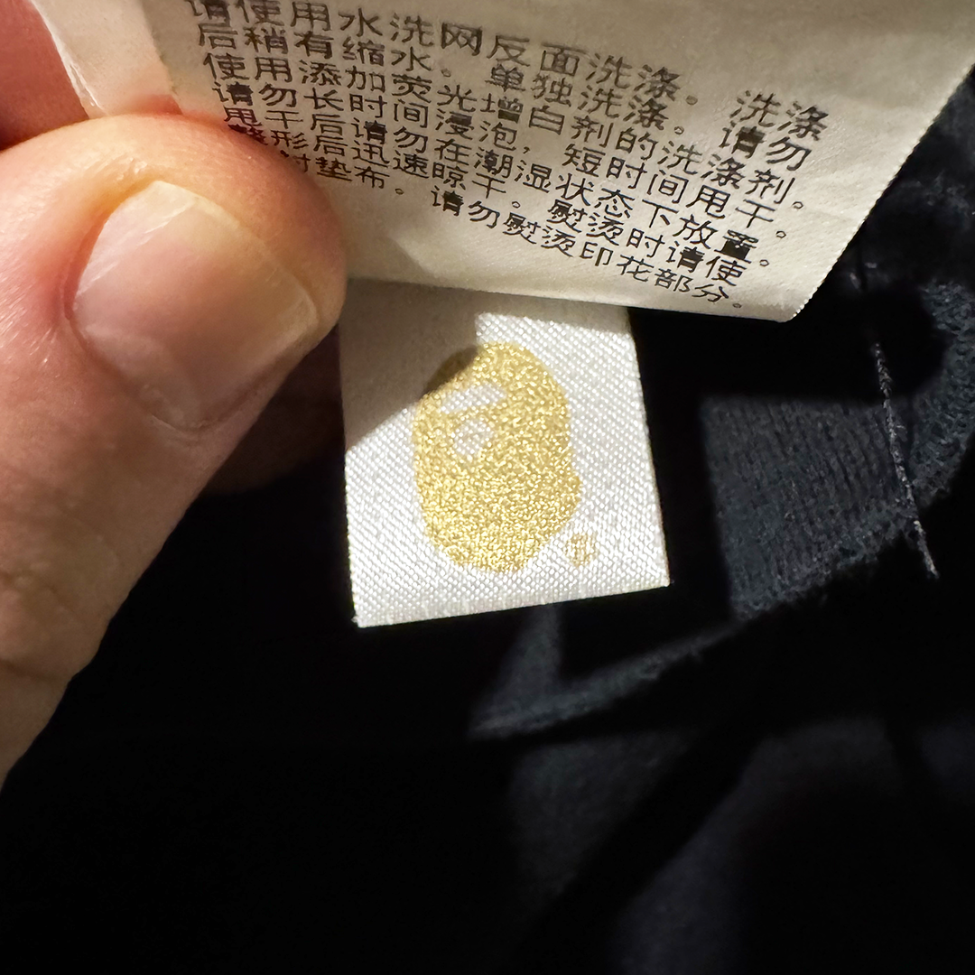 BAPE x Pokemon Gengar Baby Milo Black Tee (Ladies S)