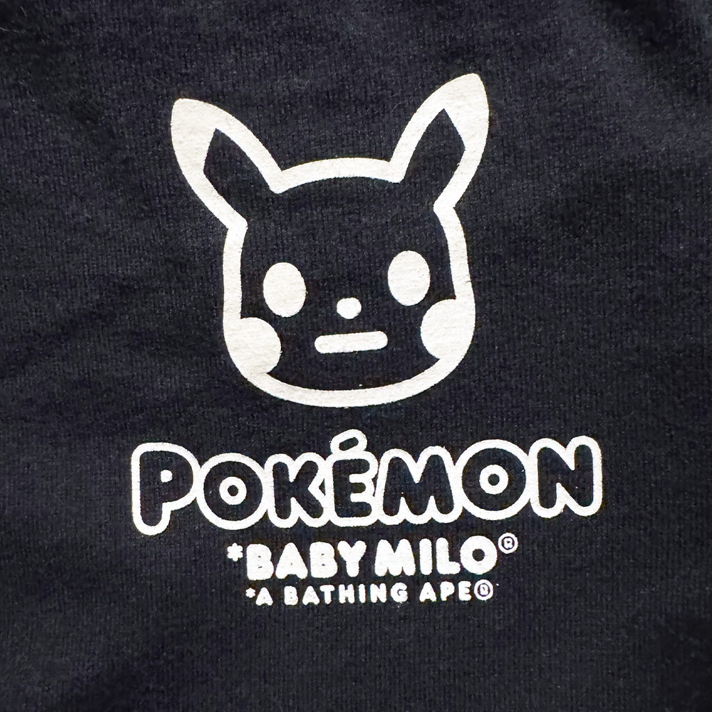 BAPE x Pokemon Gengar Baby Milo Black Tee (Ladies S)