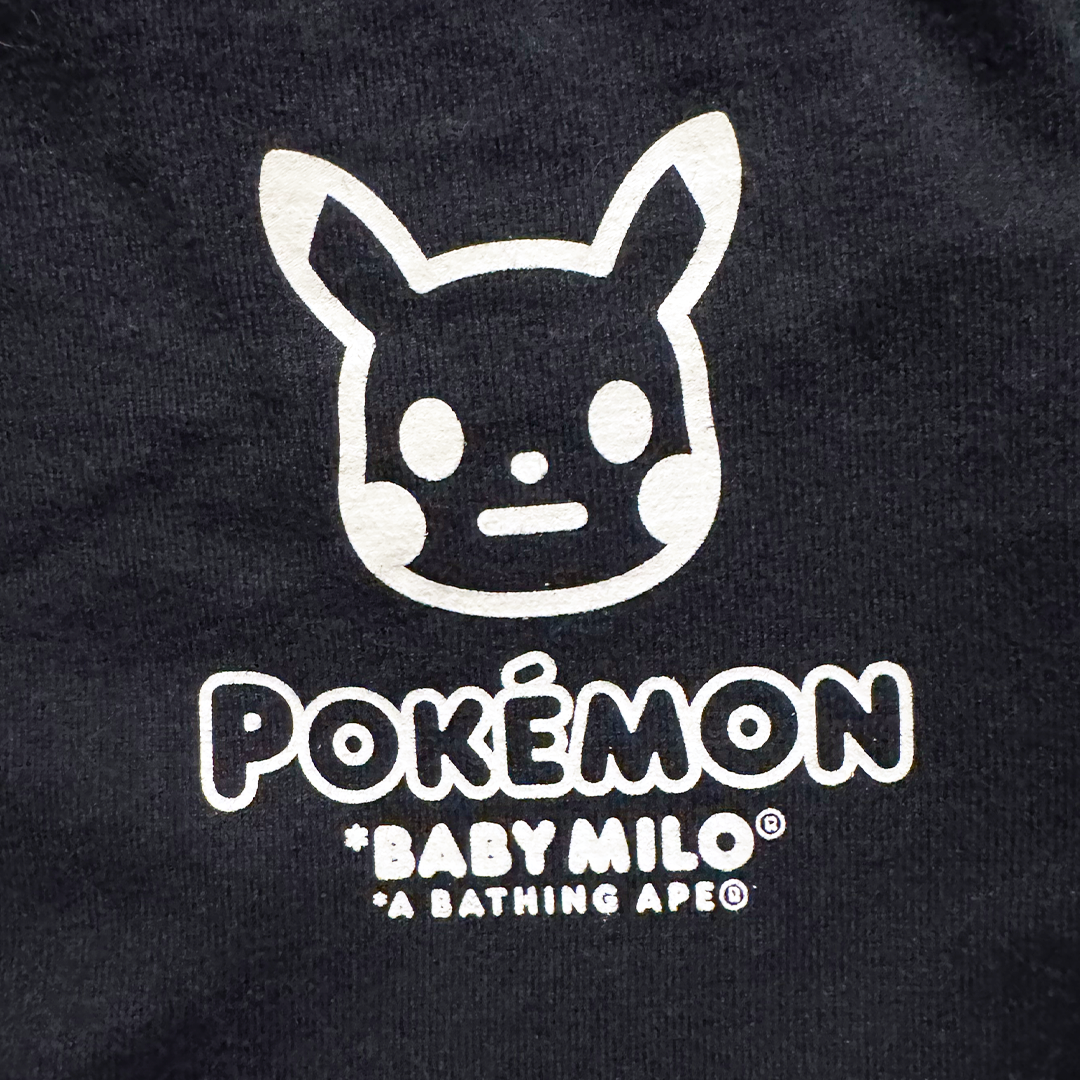 BAPE x Pokemon Gengar Baby Milo Black Tee (Ladies S)