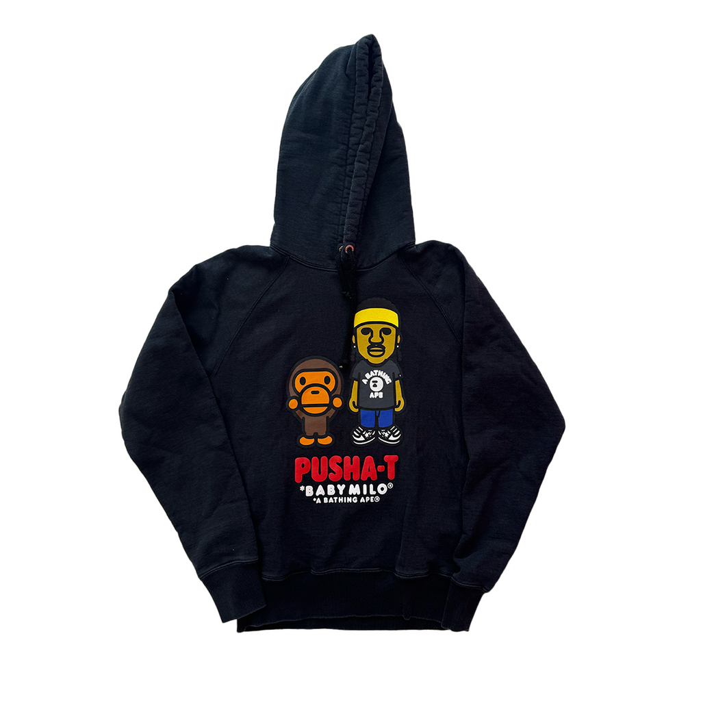 BAPE Pusha-T Hoodie Black (M)