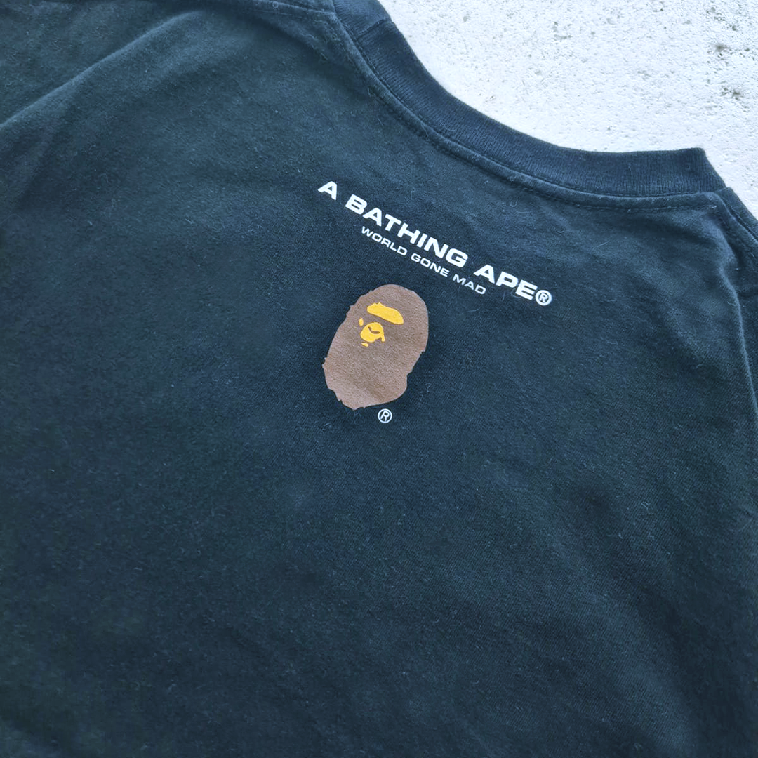 Bape Logo Black Tee (2XL)