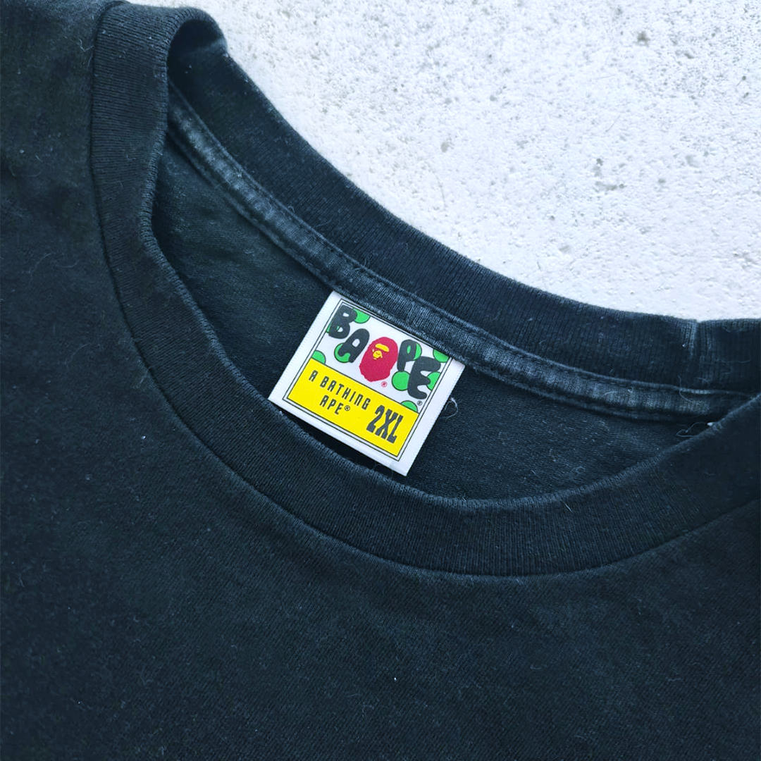 Bape Logo Black Tee (2XL)