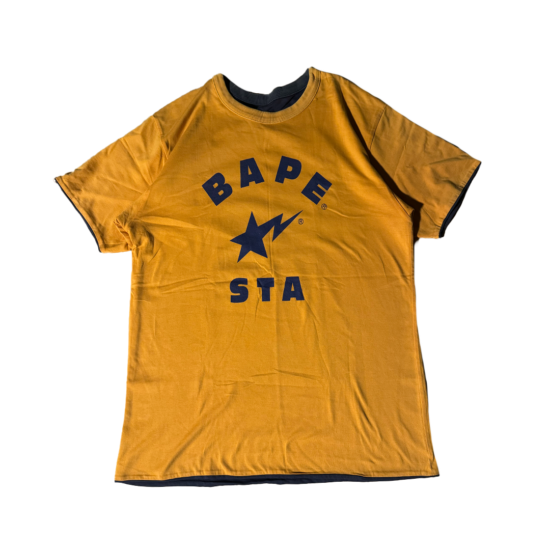 BAPE STA Reversible Orange Tee (S)