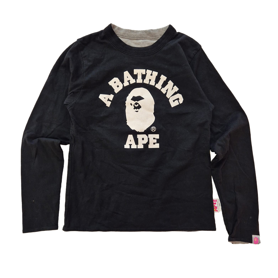 BAPE Reversible Women's Long Sleeve (S)