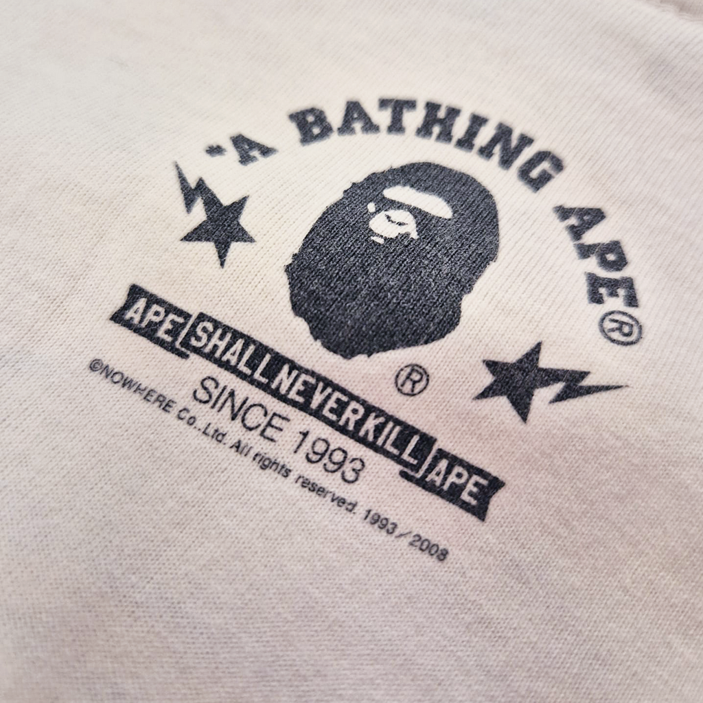 BAPE Baby Milo Rope White Tee (M)