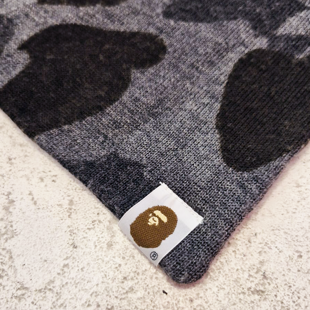 BAPE Camo Grey Scarf (OS)