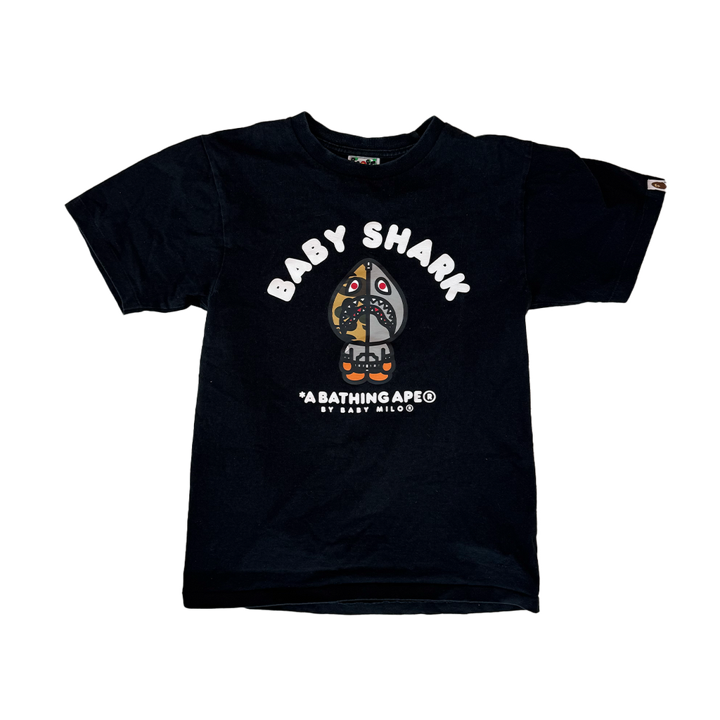 BAPE Baby Shark Black Tee (S)