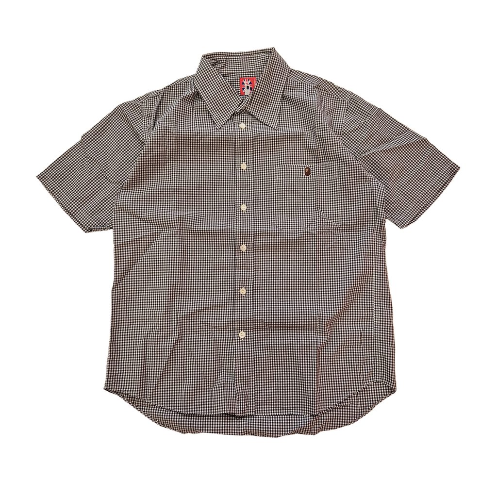 BAPE Vintage Check S/S Shirt (M)