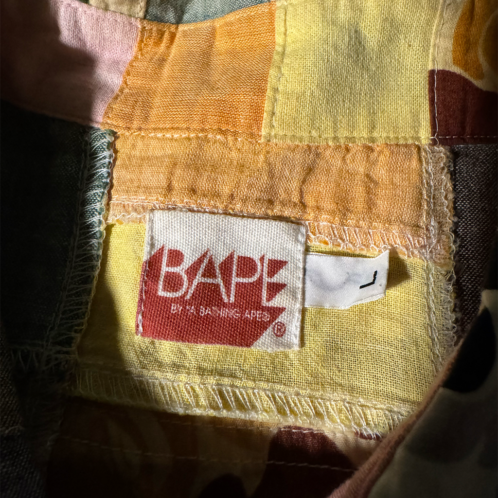 BAPE Patchwork Multi Camo S/S Shirt (L)