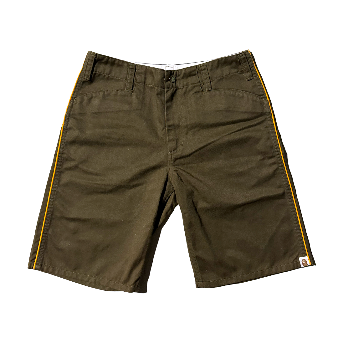 BAPE Vintage Sideline Khaki Short (M)