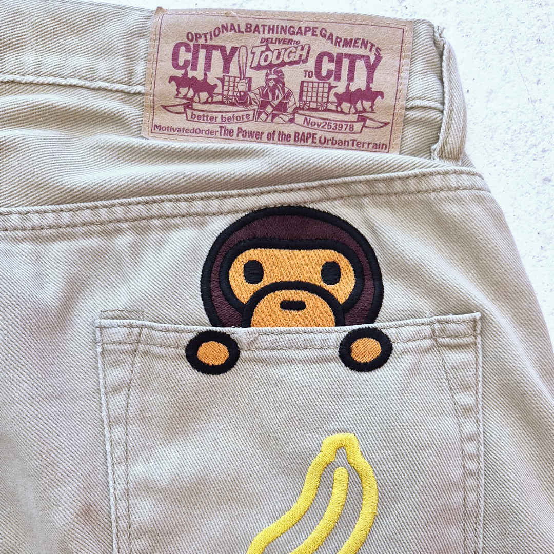 BAPE Vintage Baby Milo Shorts (XL)
