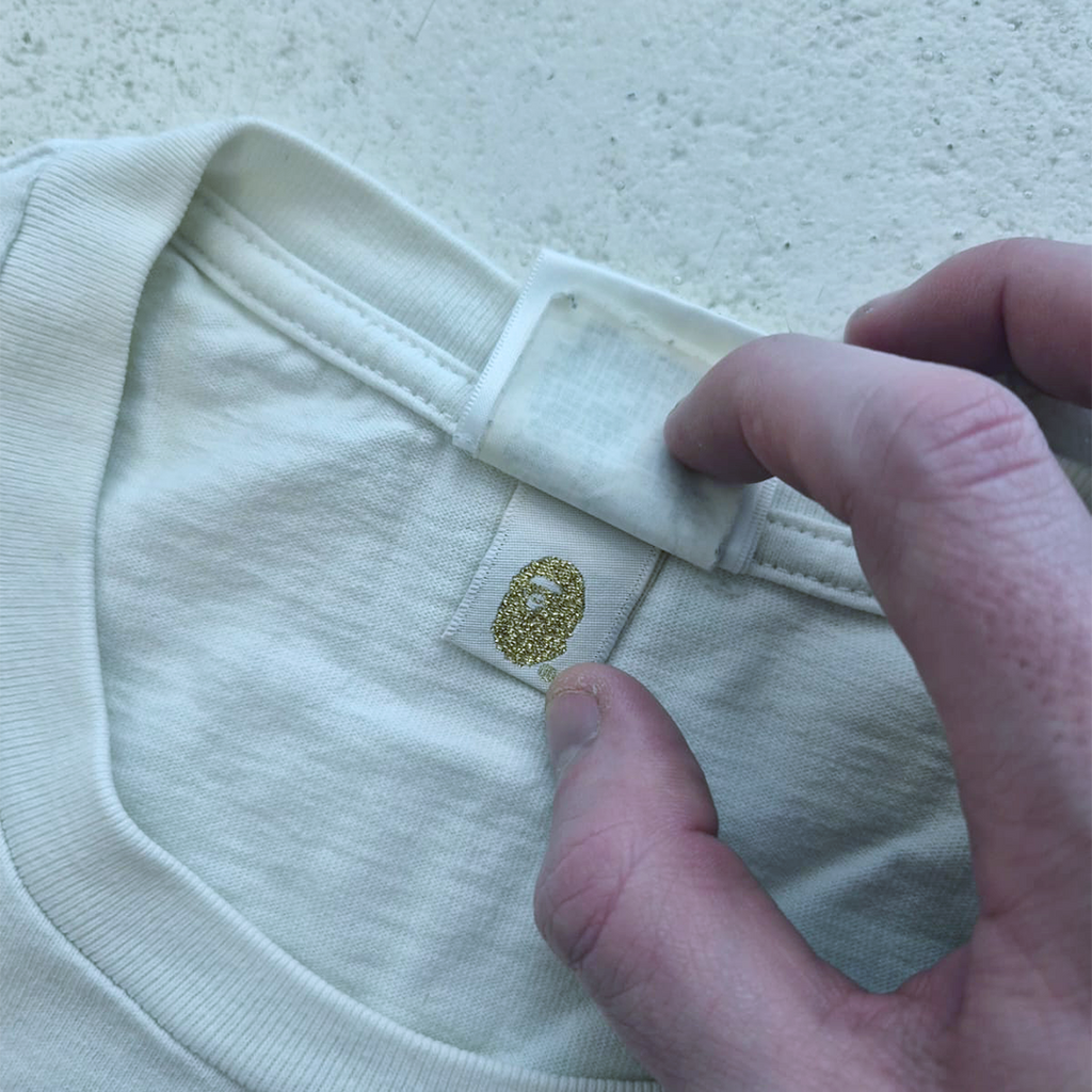 BAPE Sta Camo White Tee (S)