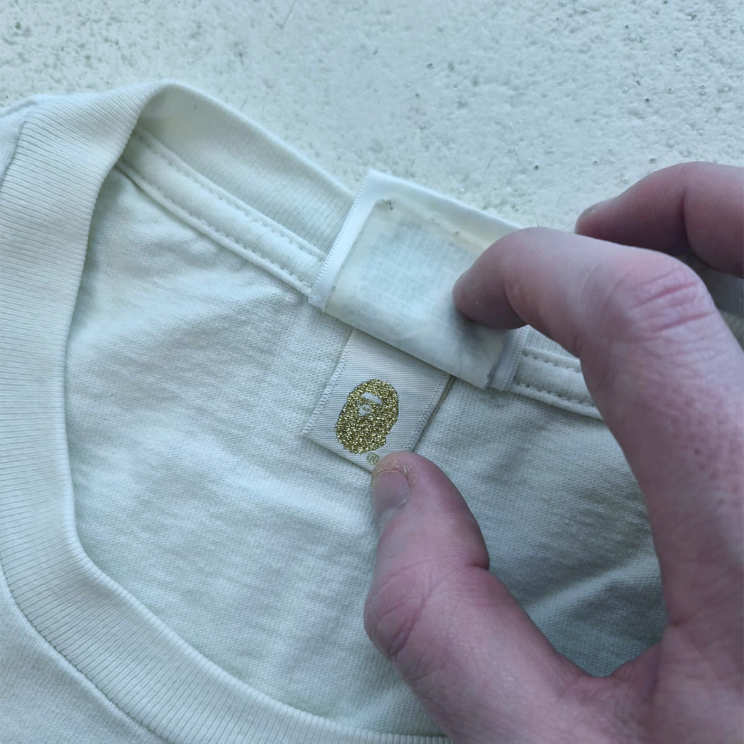 BAPE Sta Camo White Tee (S)