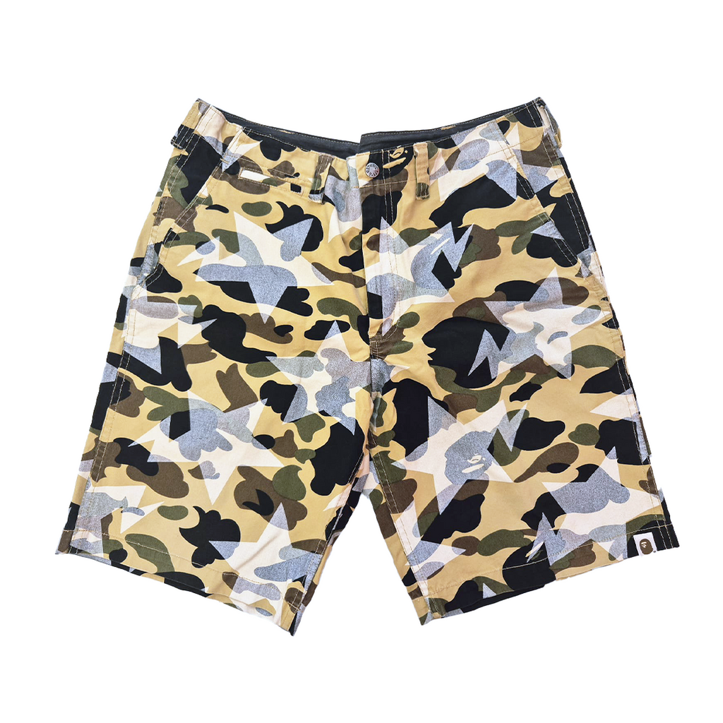 BAPE Bapesta Camo Short (L)