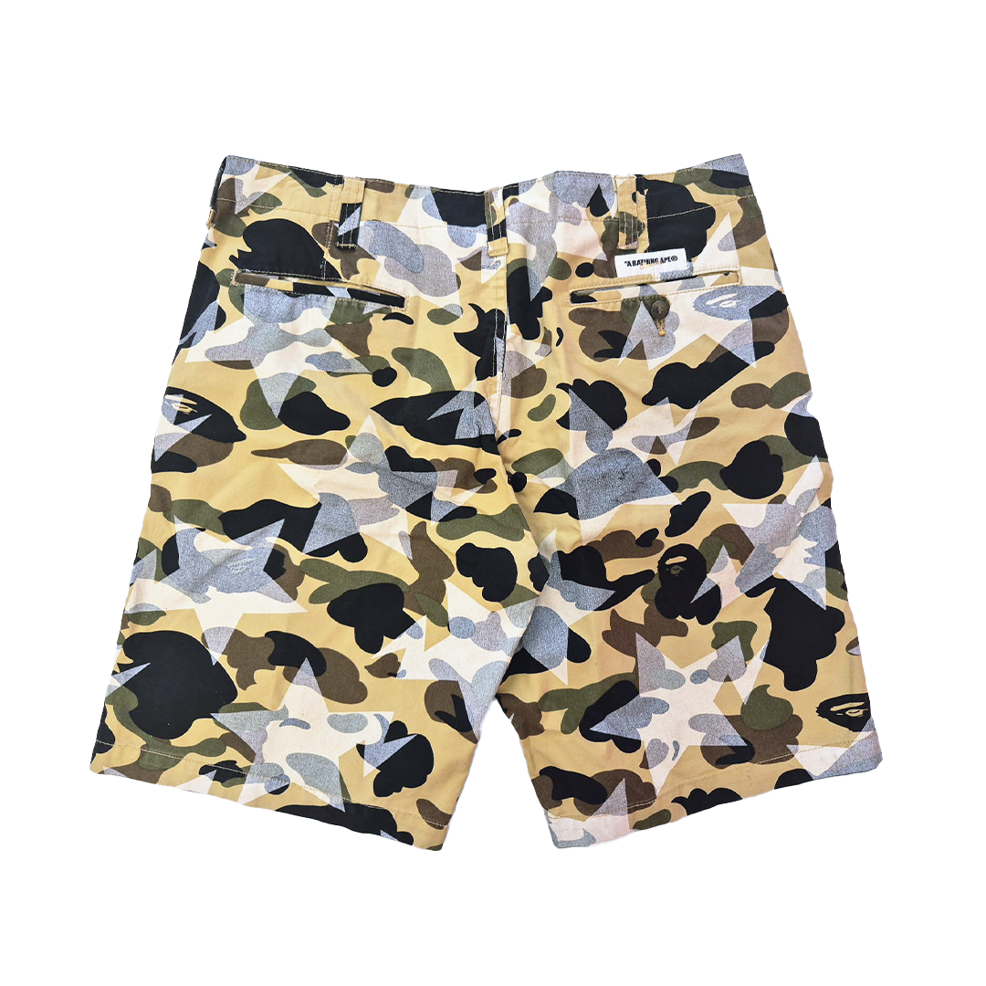 BAPE Bapesta Camo Short (L)
