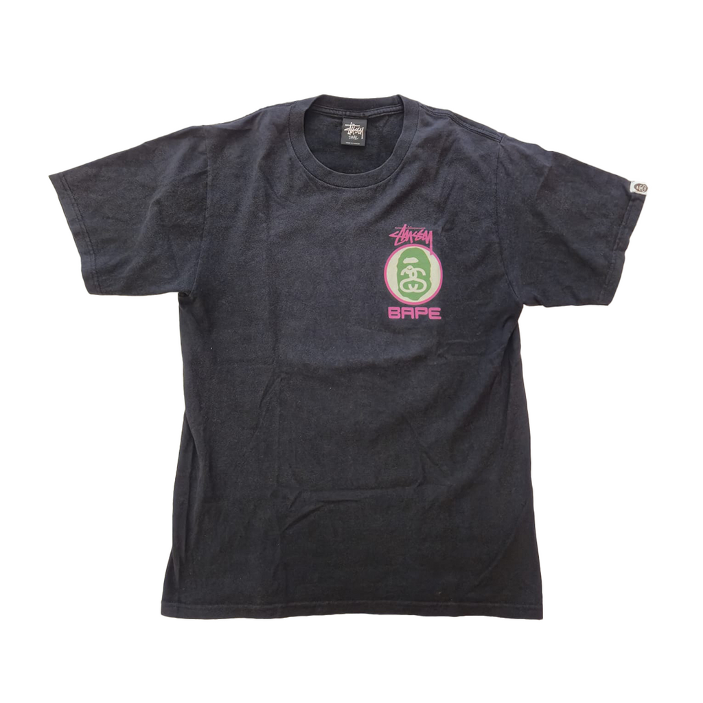 Stussy x Bape 2013 Black Tee (S)